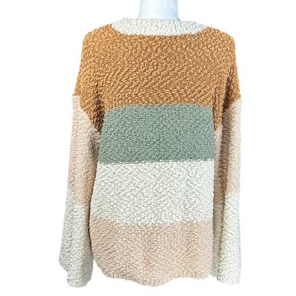 POL Popcorn Sweater M Colorblock Bell Sleeves
Oversized Cozy Chunky - Picture 4 of 11